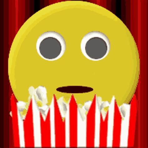 Popcorn Smile GIF – Popcorn Smile Emoji – discover and share GIFs