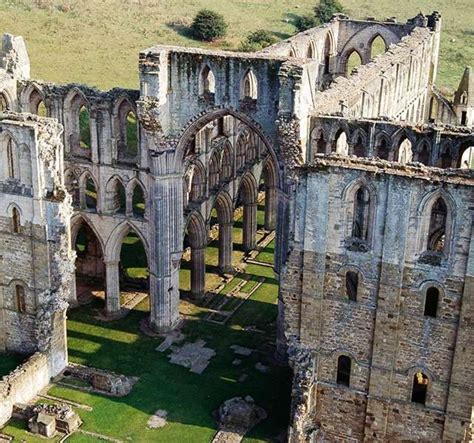 Aerial view of Rievaulx Abbey | York england, English heritage, Places to visit