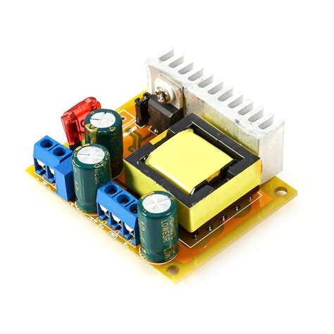 High Voltage DC-DC Boost Converter 45~390V ZVS Dual Output Boost Module