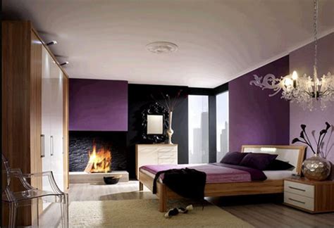 15 Stunning Black, White and Purple Bedrooms | Home Design Lover