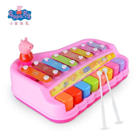 Aliexpress.com : Buy Peppa George Pig New Children Musical Instruments Toy Knock Piano ...