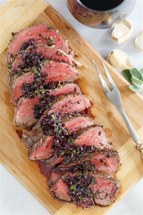 Roasted Beef Tenderloin Recipe - Design Corral