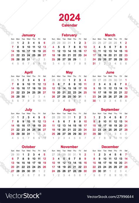 2024 12 Month Calendar With Holidays New Latest List of - School Calendar Dates 2024