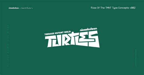 Rise of the TMNT — Logo/Lettering on Behance