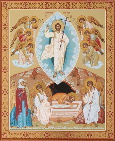 Resurrection Icon - Large Icon by Sofrino – Authentic Christian Gifts