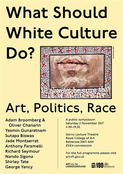 What Should White Culture Do? - Art on the Underground