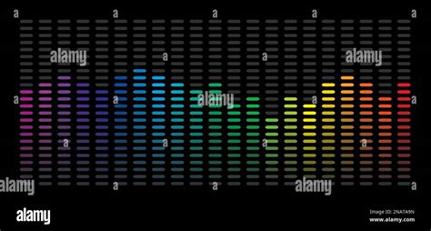 Digital equalizer or equaliser symbol. pulse musical. Music sound wave mixer. music soundwave ...