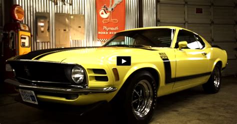 ORIGINAL 1970 MUSTANG BOSS 302 IN BRIGHT YELLOW | Hot Cars