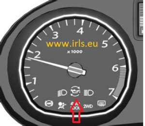 Oil reset service light indicator Dacia Duster - Indicator Reset Light Service