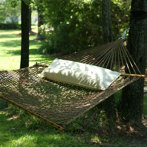 DURACORD® Deluxe Rope Hammock - Antique Brown | DC-14AB | Hatteras Hammocks