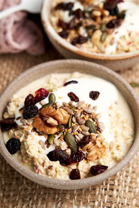 Bircher Muesli - Basic Recipe for Swiss Oatmeal | The Worktop