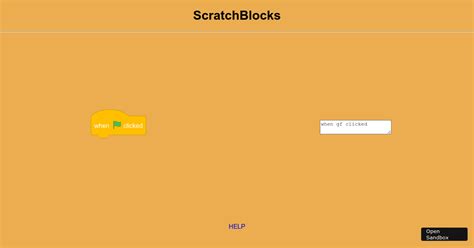 scratchblocks examples - CodeSandbox