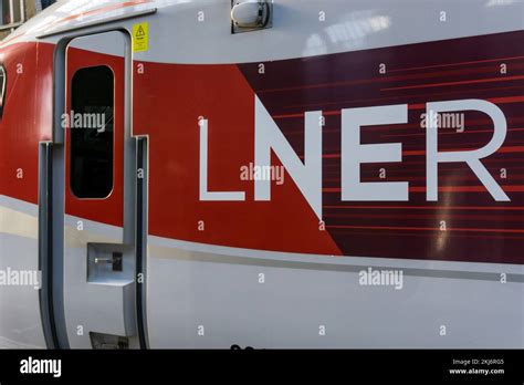 LNER logo on a train Stock Photo - Alamy