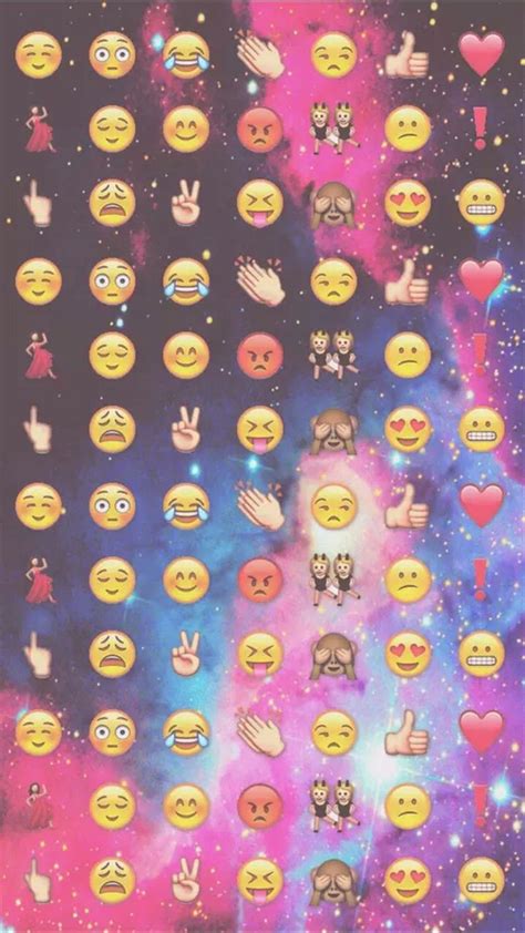 Galaxy Emojis Wallpapers - Top Free Galaxy Emojis Backgrounds - WallpaperAccess