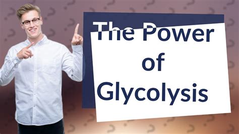 What are the 2 main products of glycolysis? - YouTube