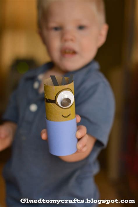 Minion craft, Fun crafts for kids, Craft activities for kids