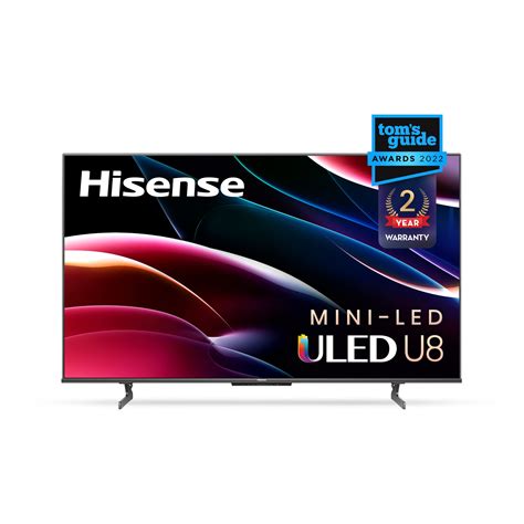 Hisense 75U8H QLED Series Quantum 4K ULED Mini-LED 75-Inch Class Google ...