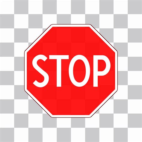 Sticker con la señal de Stop - Fotoefectos