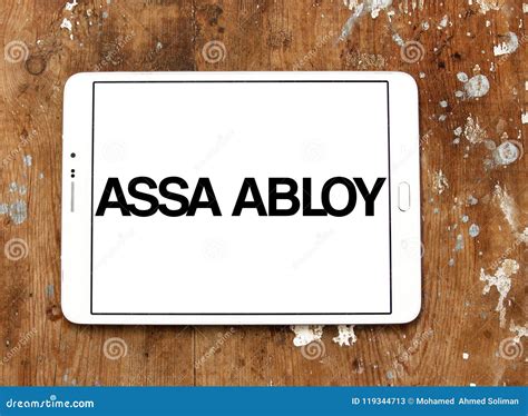 Assa Abloy Lock Manufacturer Logo Editorial Stock Photo - Image of ...