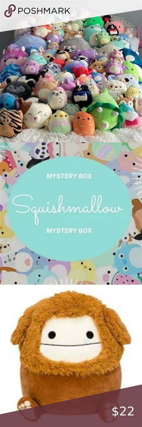 🟣MYSTERY BOX🟣 1 Squishmallows Mystery Box 8” KellyToy HTF Squishdoos ...