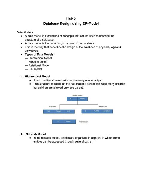 SOLUTION: Database design using er model - Studypool