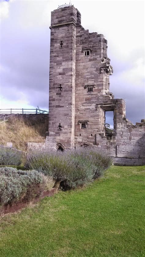 The History of Tutbury Castle, Staffordshire, England - Photo by the author. Mary Queen of Scots ...