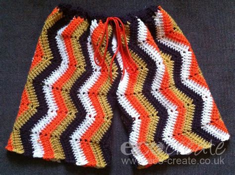 Crochet Chevron Shorts Free Pattern and Tutorial - Cool Creativities