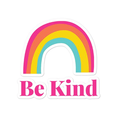 Be Kind Sticker ⋆ Journal for Kids