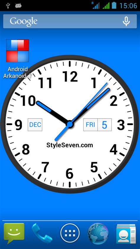 Analog Clock Widget Plus-7 - Android Apps on Google Play