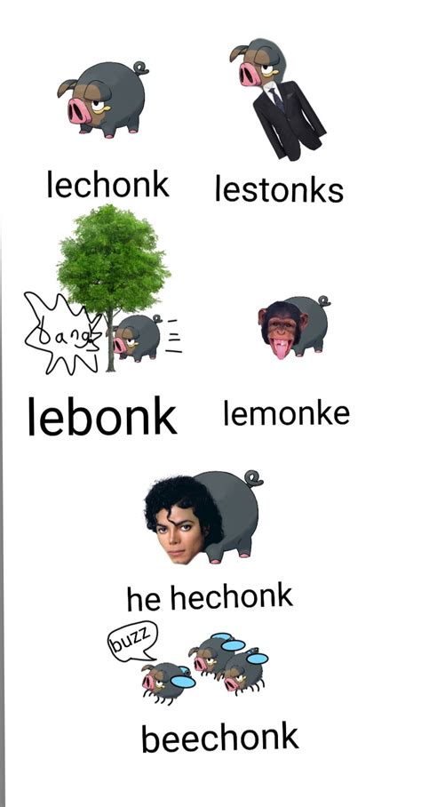 lechonk meme : MandJTV