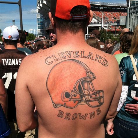 cleveland browns tattoos images - Google Search Browning Tattoo, Ben ...