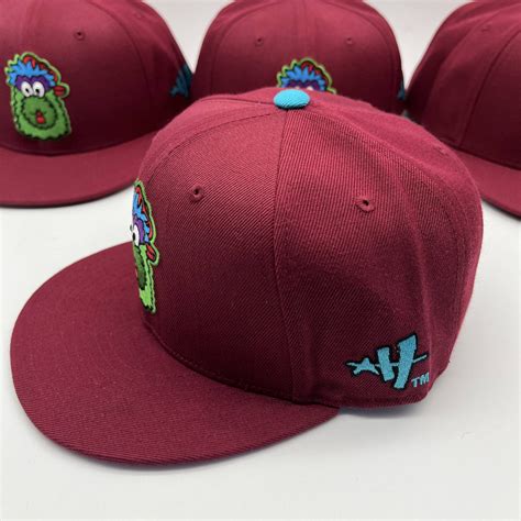 Phillie Phanatic Maroon Snapback | Art History 101 Clothing