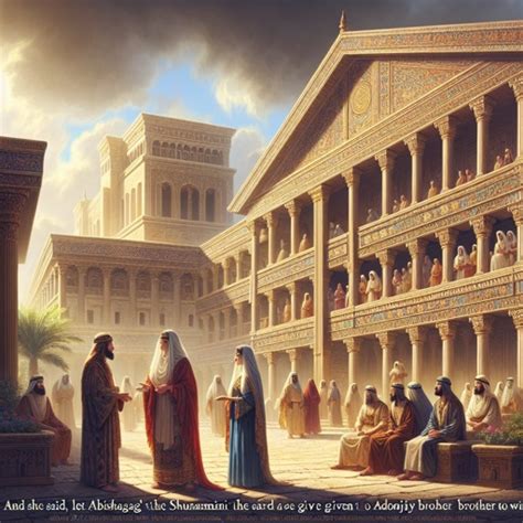 What does 1 Kings 2:21 mean? | Bible Art