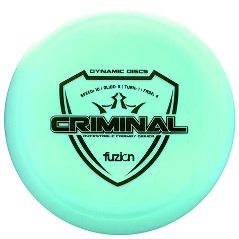 Criminal Fuzion Golf Disc Criminal Fuzion Golf Disc [] - £15.95 : Flying Disc Shop UK for Disc ...