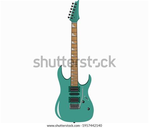 Guitar Line Art Vector Illustration Stock Vector (Royalty Free ...