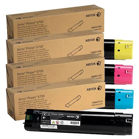 Multicolor Imagerunner Original Xerox 6700 Color Set Toner Cartridge, For Laser Printer at Rs ...