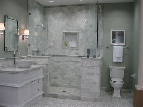 Hampton Carrara, Biltmore Niles, Bilmore #frameless shower #thetileshop ...