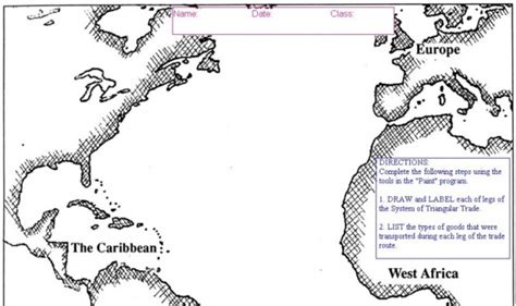 Triangular Trade and the Middle Passage - Welcome to World History: Chapter 17, Expanding Horizons