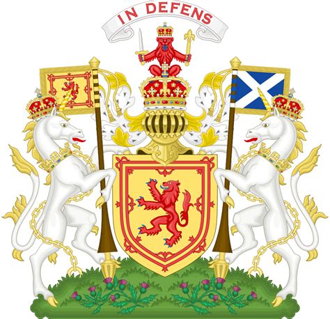 What animal represents Scotland? The unicorn. The Royal Coat of Arms ...