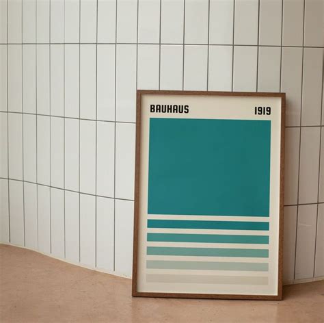 Bauhaus Poster, Bauhaus Print, Bauhaus Wall Art, Mid Century Art ...