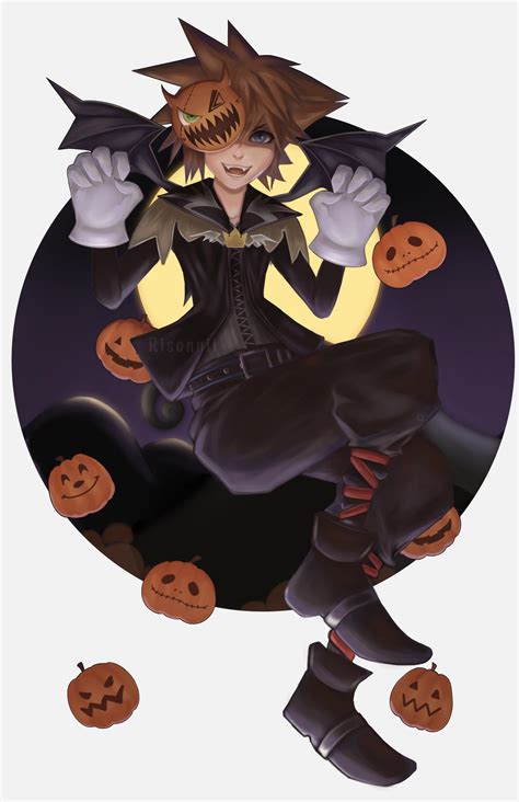 I drew Halloween Town Sora! : r/KingdomHearts