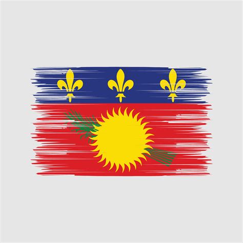 Guadeloupe Flag Brush. National Flag 11165801 Vector Art at Vecteezy