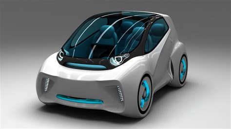 3D Model Electric Car Concept - TurboSquid 1651676