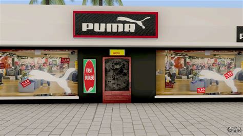 Puma Clothing Store for GTA San Andreas