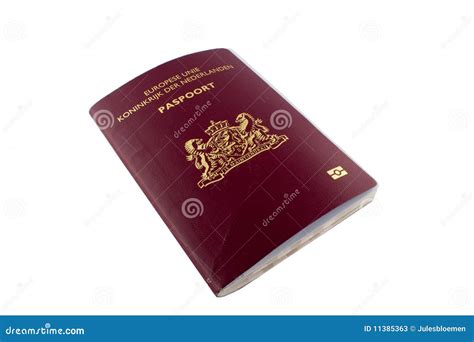 Dutch Passport stock image. Image of border, control - 11385363