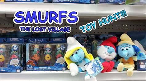 Smurfs The Lost Village Official Movie TOY HUNT at Toys "R" Us - YouTube