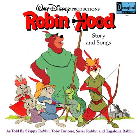 Walt Disney's Robin Hood - Story & Songs Soundtrack LP/CD