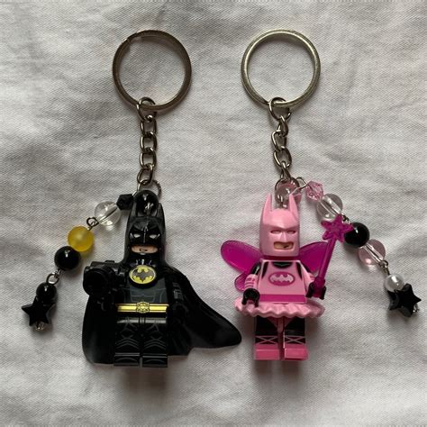 Batman & fairy batman lego keychain set🩰🦇, Hobbies & Toys, Stationary & Craft, Handmade Craft on ...