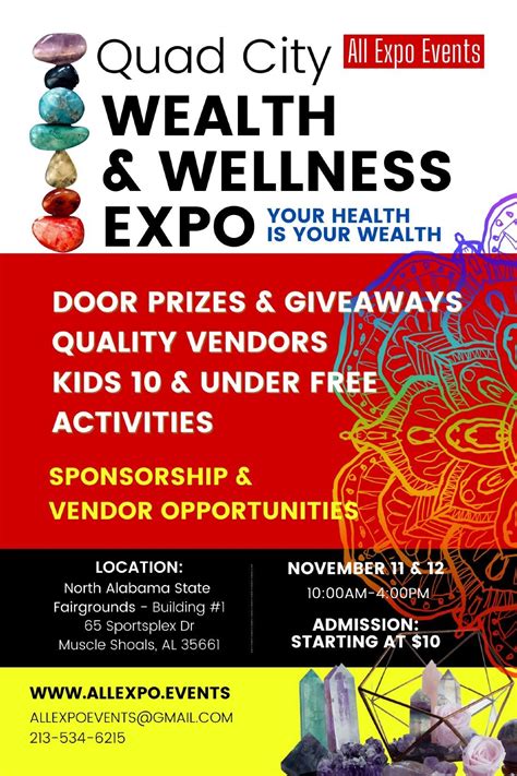 Quad Cities Wealth & Wellness Expo (Muscle Shoals), North Alabama State ...