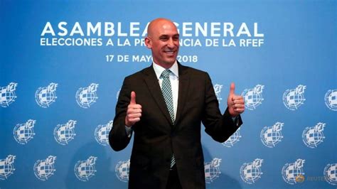 Rubiales reelected Spanish football federation president - CNA